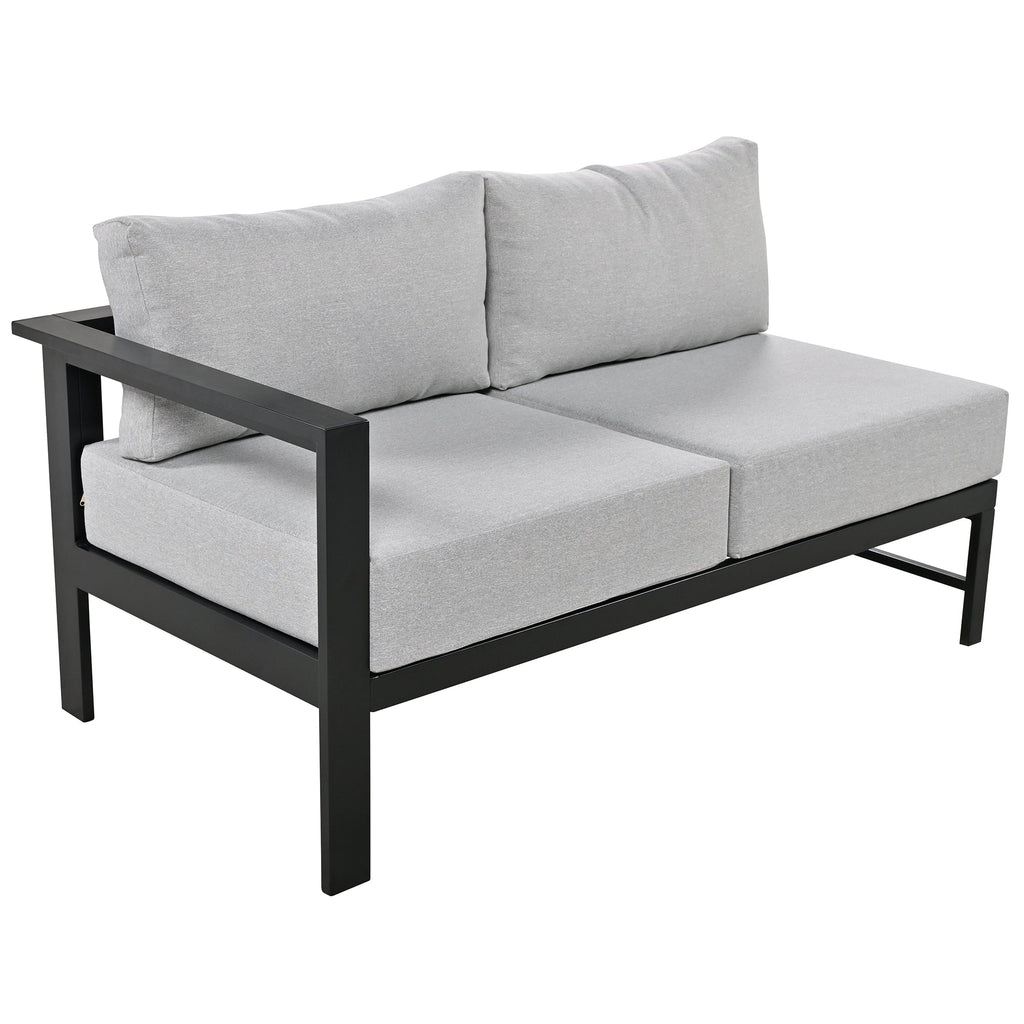 U-Shaped Outdoor Sectional Sofa Set