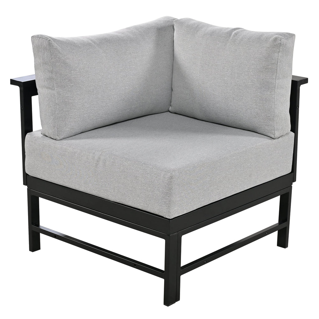 U-Shaped Outdoor Sectional Sofa Set