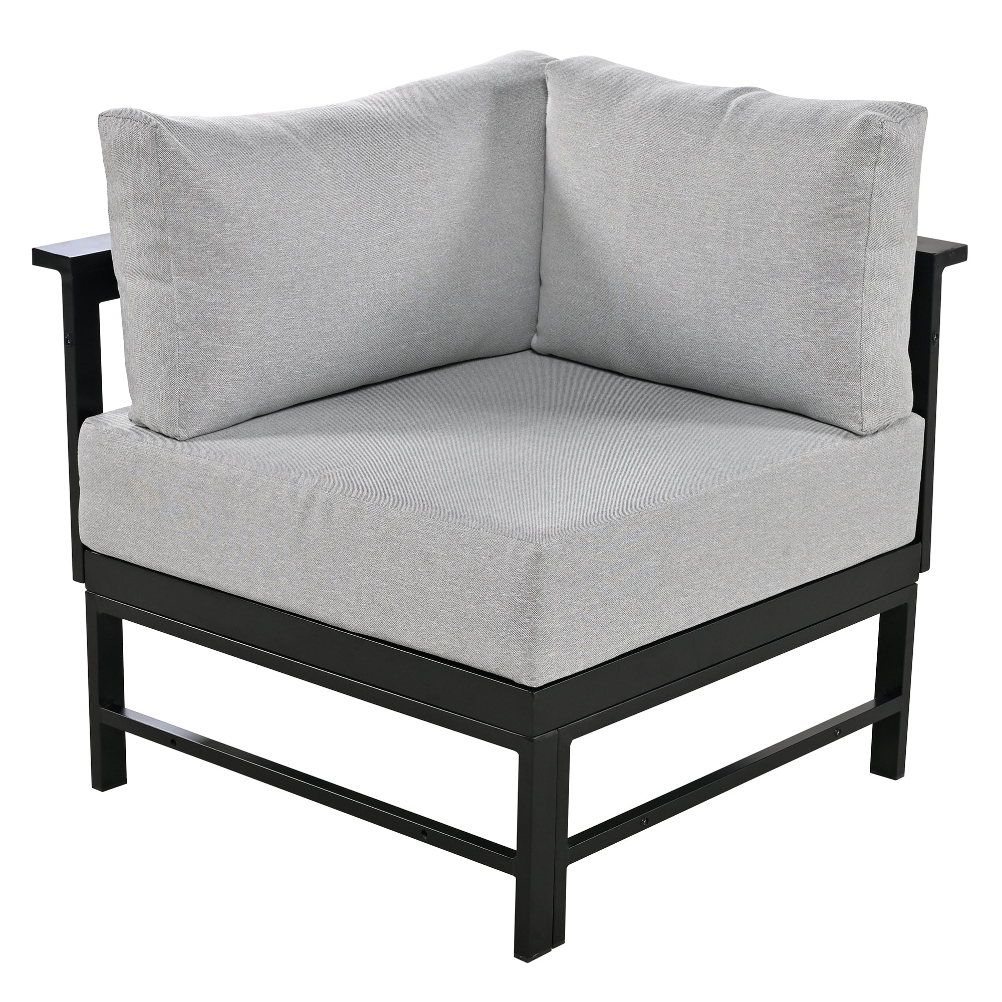 U-Shaped Outdoor Sectional Sofa Set