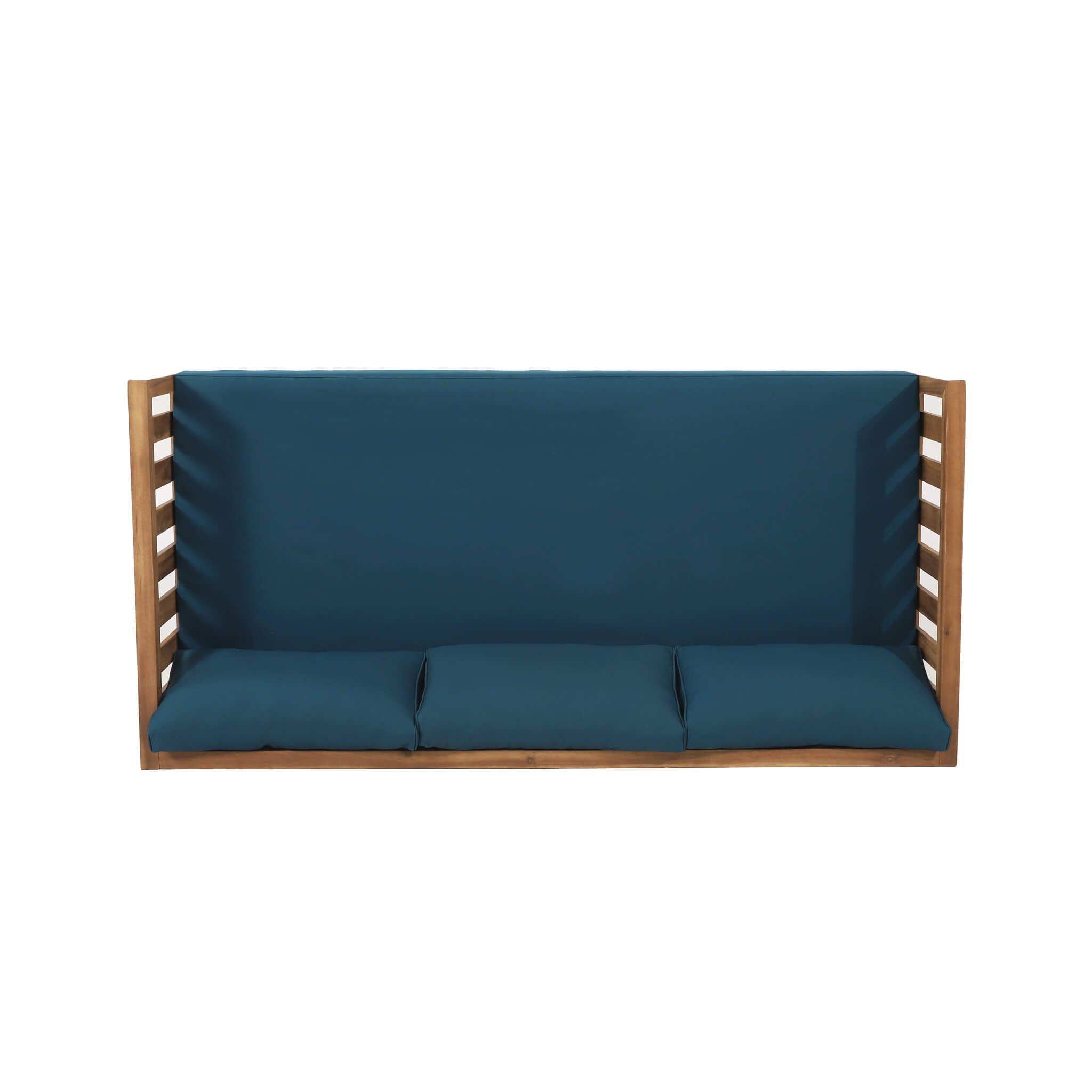 Alora 3-Seater Acacia Wood Daybed Sofa With Water-Resistant Cushions
