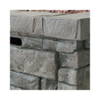 Alora 30-Inch Modern Outdoor 40K BTU Steel Frame Propane Fire Table With Lava Rocks (SAK12756)