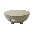 Alora Premium 36-Inch Round Outdoor Iron Patio Fire Pit Table with Metal Cover