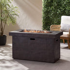 Alora Luxury 45-Inch 50K BTU Rectangular MGO LP Fire Pit