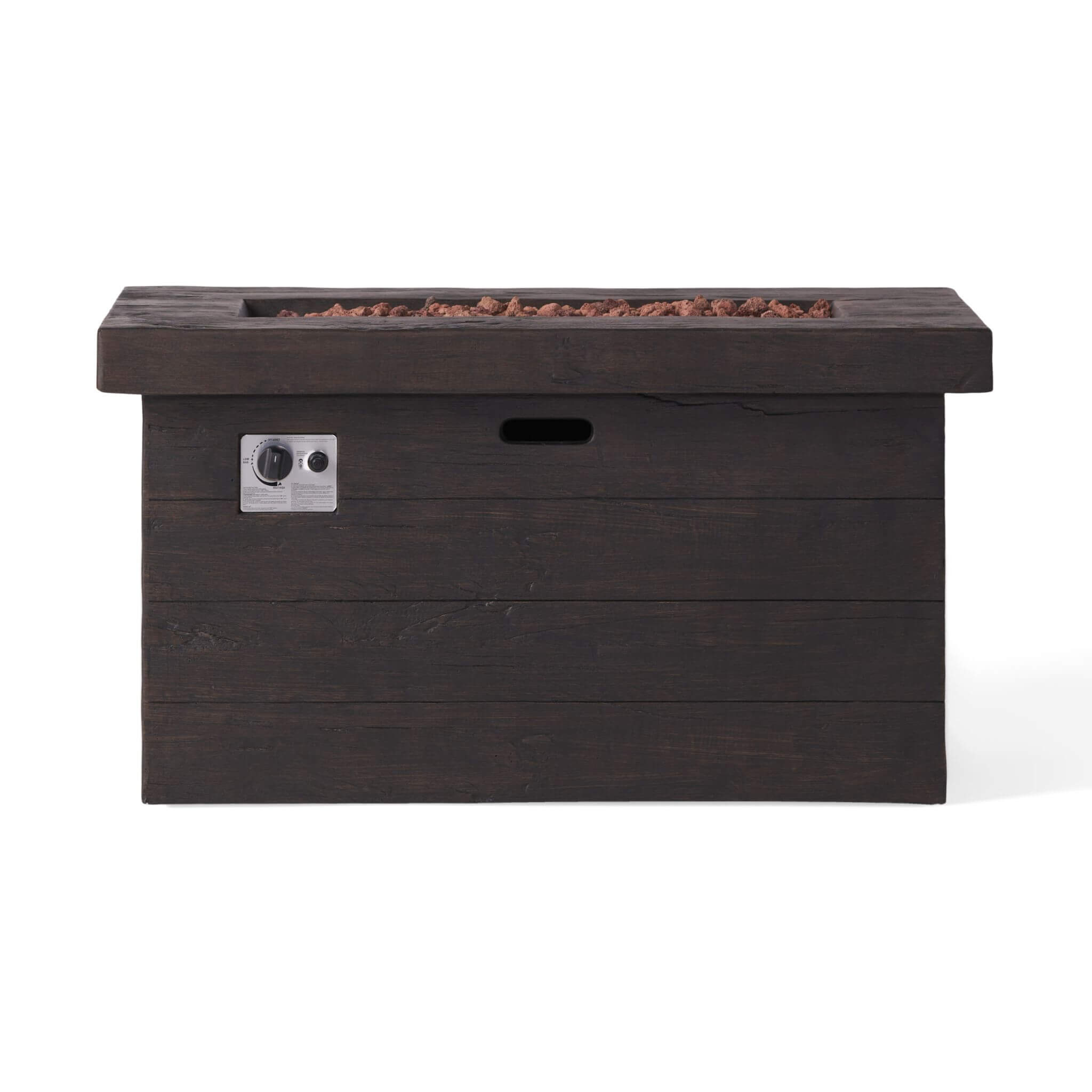 Alora Luxury 45-Inch 50K BTU Rectangular MGO LP Fire Pit