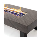 Alora 54-Inch Modern Outdoor Propane Fire Pit Table with Waterproof Cover