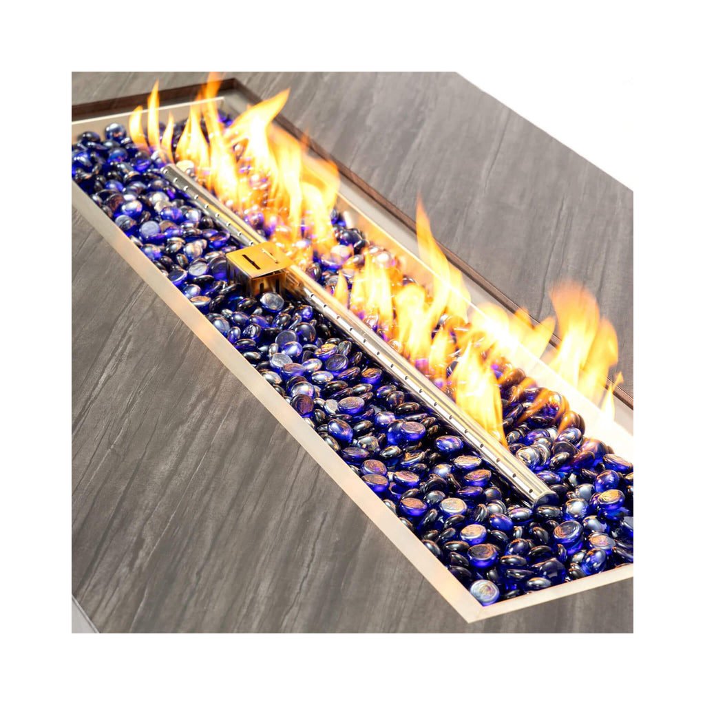 Alora 54-Inch Modern Outdoor Propane Fire Pit Table with Waterproof Cover