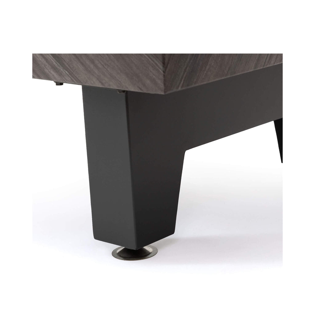 Alora 54-Inch Modern Outdoor Propane Fire Pit Table with Waterproof Cover