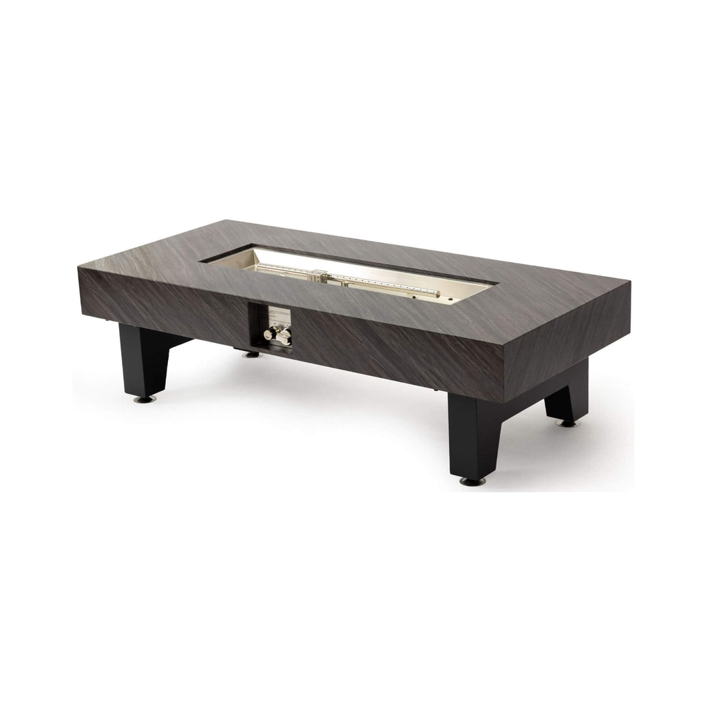 Alora 54-Inch Modern Outdoor Propane Fire Pit Table with Waterproof Cover