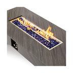 Alora 54-Inch Modern Outdoor Propane Fire Pit Table with Waterproof Cover