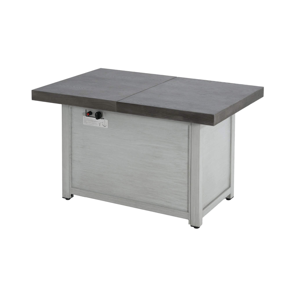 Alora Premium 50K BTU Rectangle Outdoor Aluminum Fire Pit Table