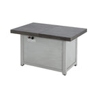 Alora Premium 50K BTU Rectangle Outdoor Aluminum Fire Pit Table
