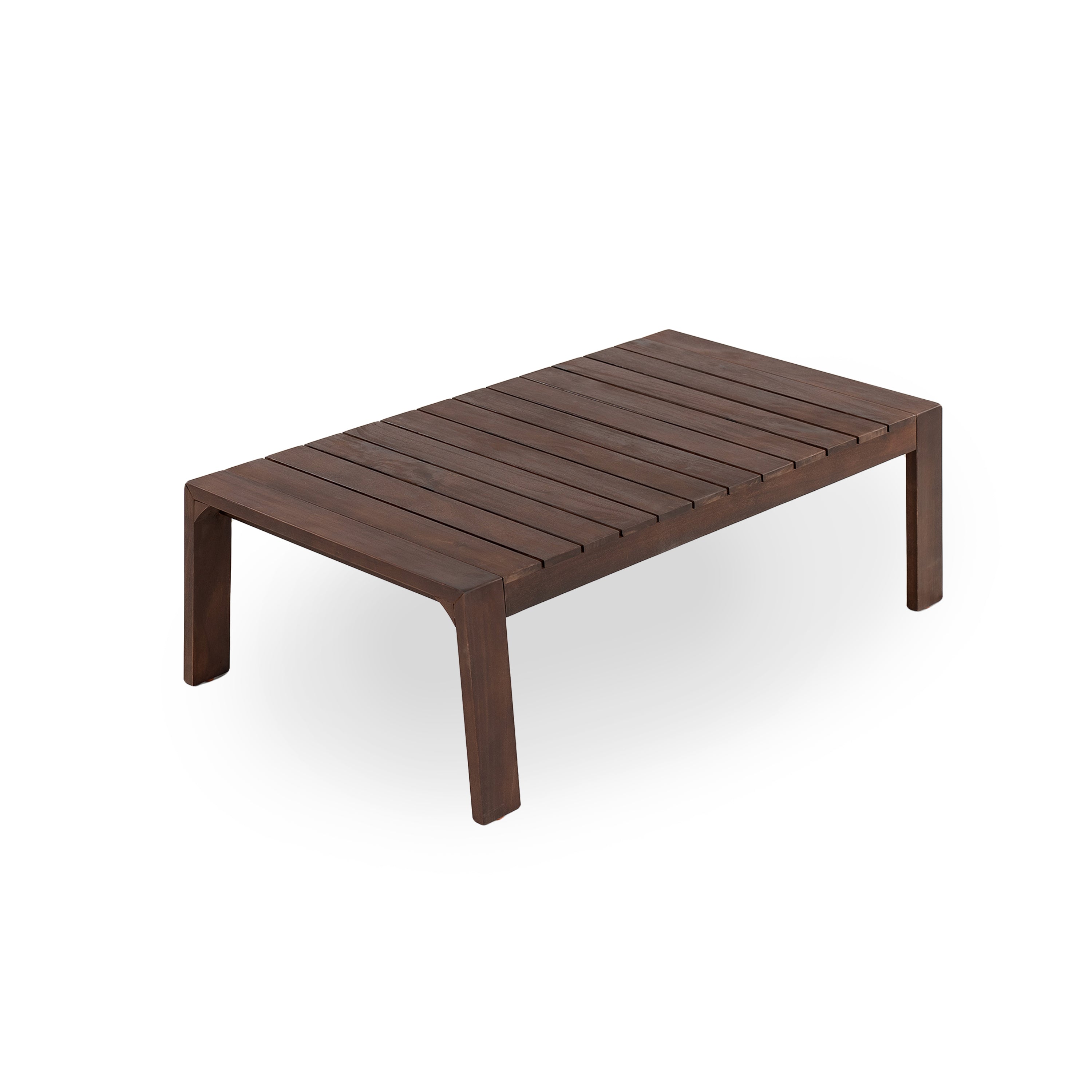 4- Piece Outdoor Sofa Set with Cushions and Coffee Table