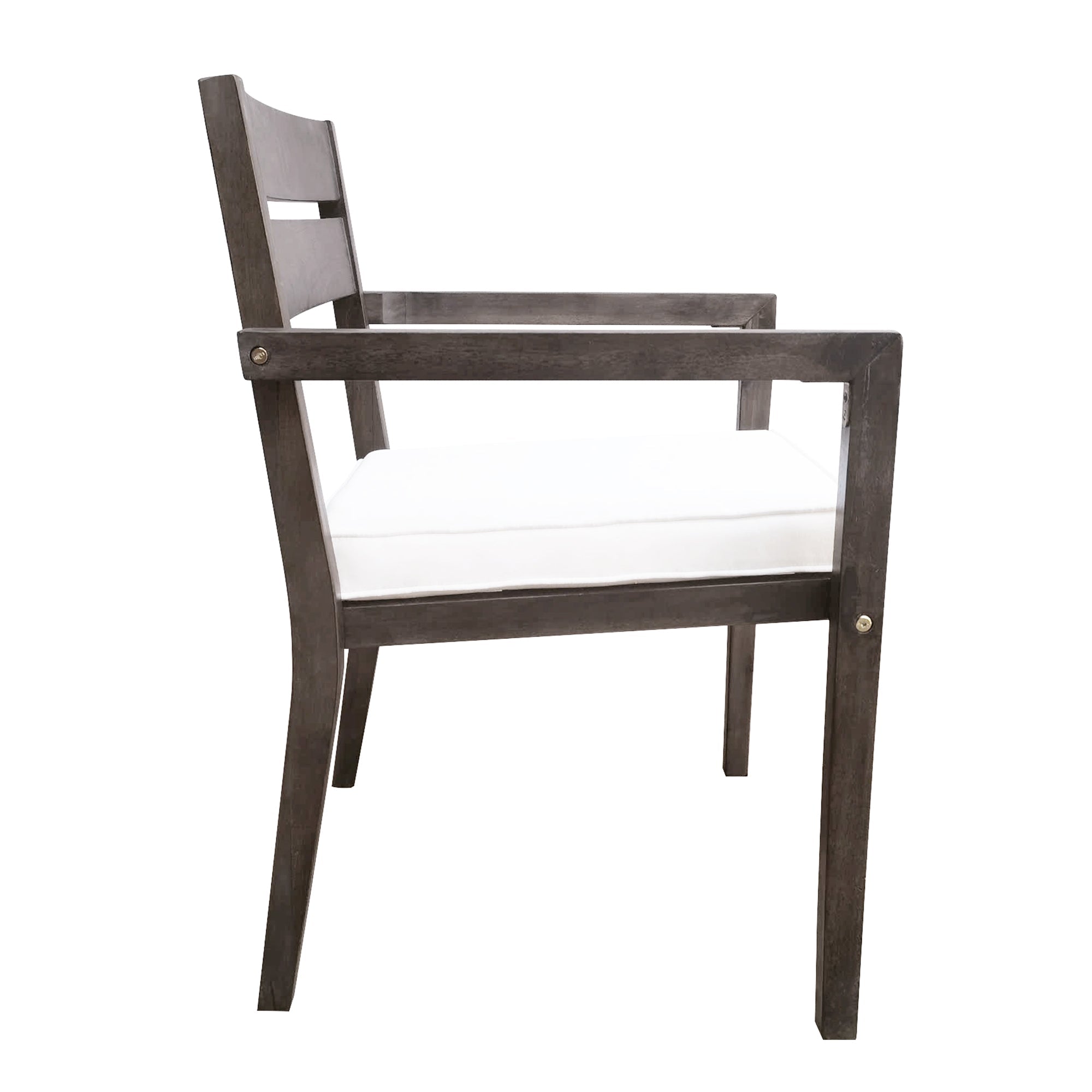 7- Piece Acacia Wood Outdoor Dining Set with Cushions