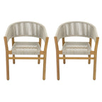 Outdoor Accent Chair Set 2 Person Seating Group