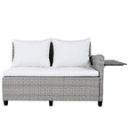 5-Piece Outdoor Patio Rattan Sofa Set