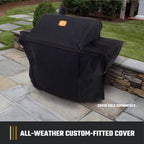 Tahoma 900 Auto-Feed Charcoal Smoker and Grill W/Wi-Fi with 900 Sq. In. Cooking Area in Black
