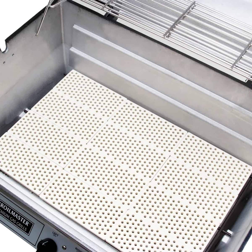 Broilmaster P3X Super Premium Cast Aluminum Gas Grill with Flare Busters, Griddle and Smoker Shutter