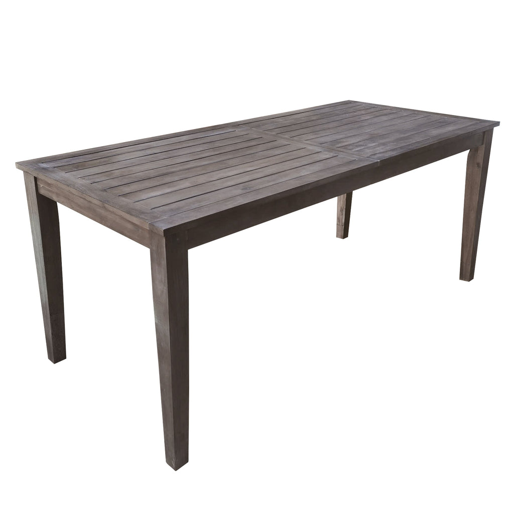7- Piece Acacia Wood Outdoor Dining Set with Cushions