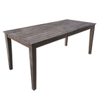 7- Piece Acacia Wood Outdoor Dining Set with Cushions