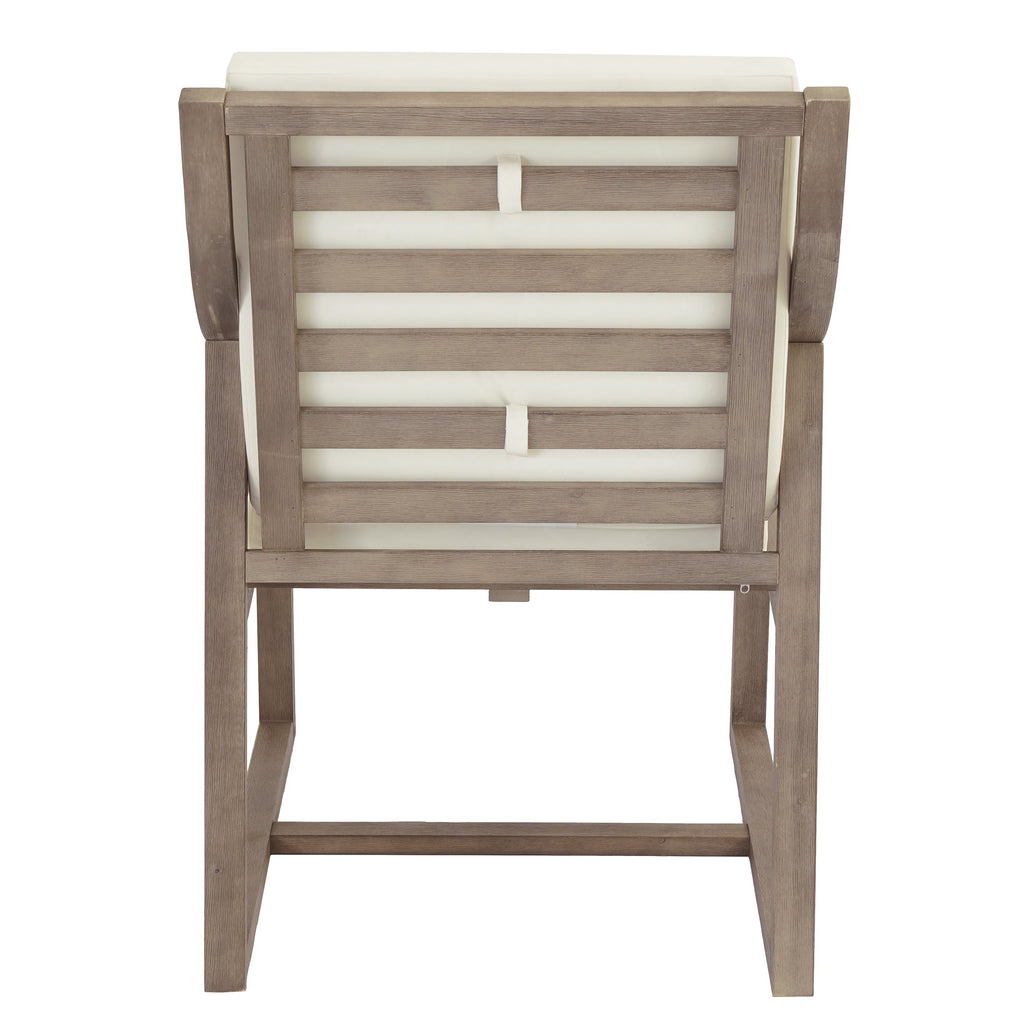 Outdoor Dining Set 5-Piece Patio Table and Chairs with Umbrella Hole