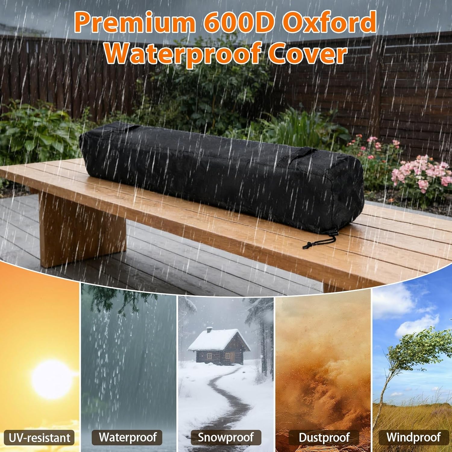 28" Table Top Propane Fire Pit, 45,000 BTU Tabletop Gas Fire Pit, Tabletop Firepit for Patio, Outdoor Portable Fireplace, Rectangular Fire Bowl with Glass Wind Guard, Glass Beads & Cover