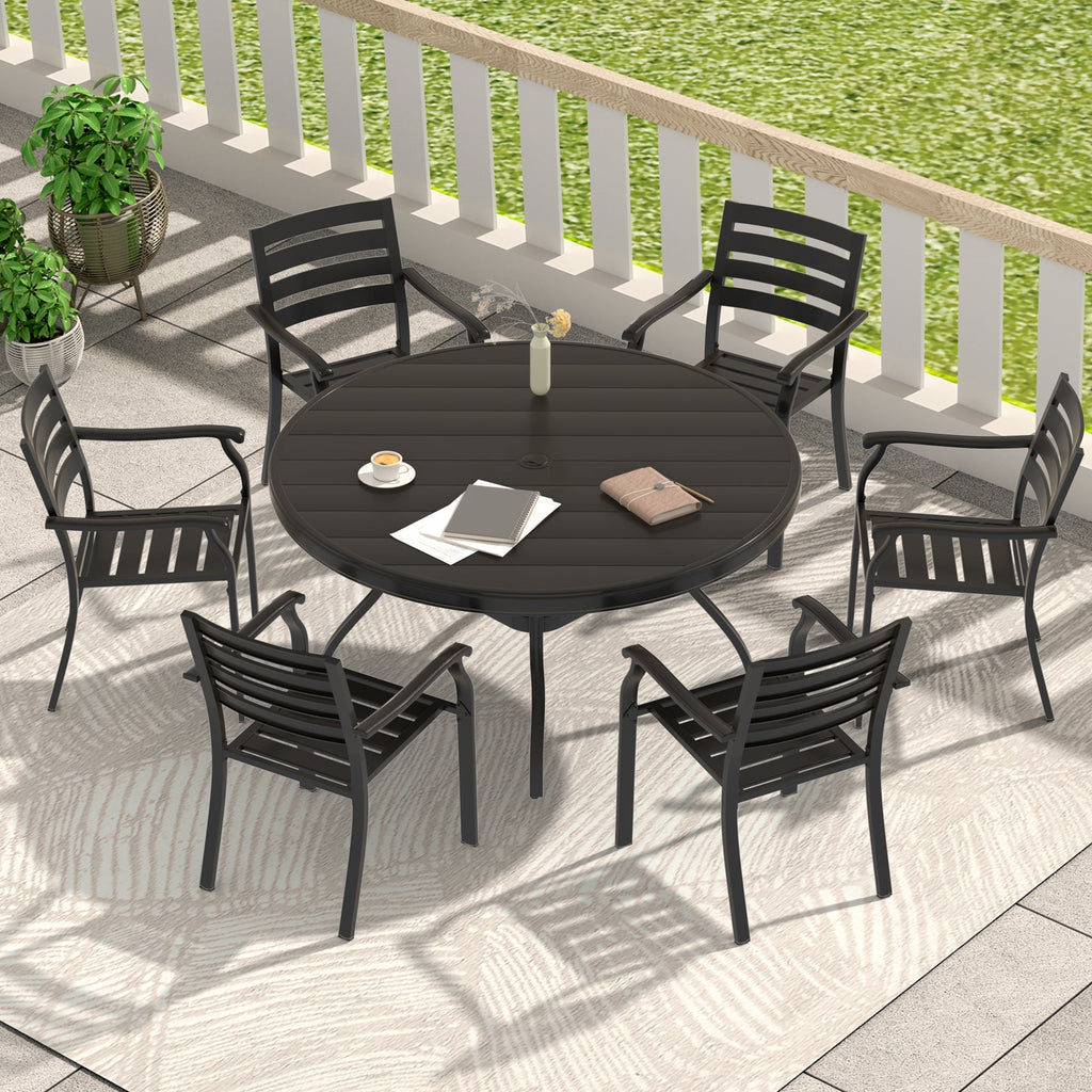 7- Piece Outdoor Patio Dining Set
