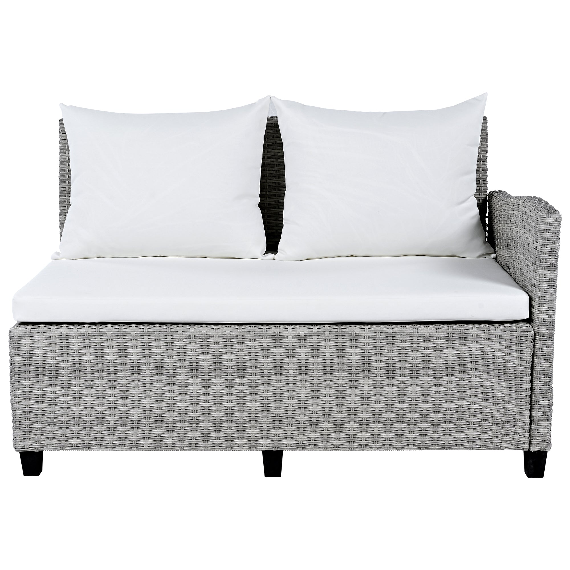 5-Piece Outdoor Patio Rattan Sofa Set