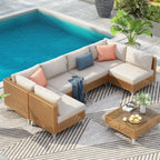 7-Piece Wicker Patio Furniture Set