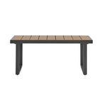 4-Piece Outdoor Metal Patio Furniture Set with Cushions
