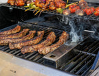 77352 6-Burner Stainless Steel Cabinet Style Propane Gas Grill with Smoke Box(2 Items)