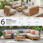 7-Piece Wicker Patio Furniture Set