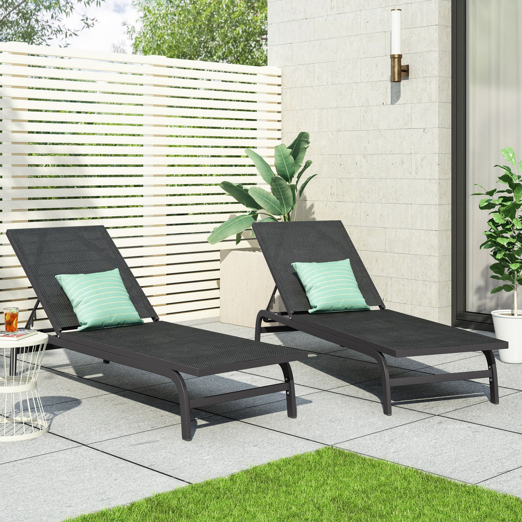 Contemporary Chaise Lounge for Outdoor Relaxation