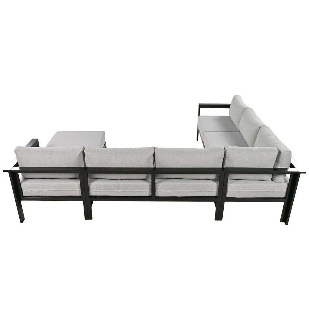 U-Shaped Outdoor Sectional Sofa Set