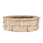 30 In. Fossill Brown Fire Pit Kit