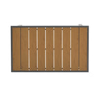 4-Piece Outdoor Metal Patio Furniture Set with Cushions