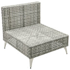 K&K 7-Piece Wicker Patio Furniture Set
