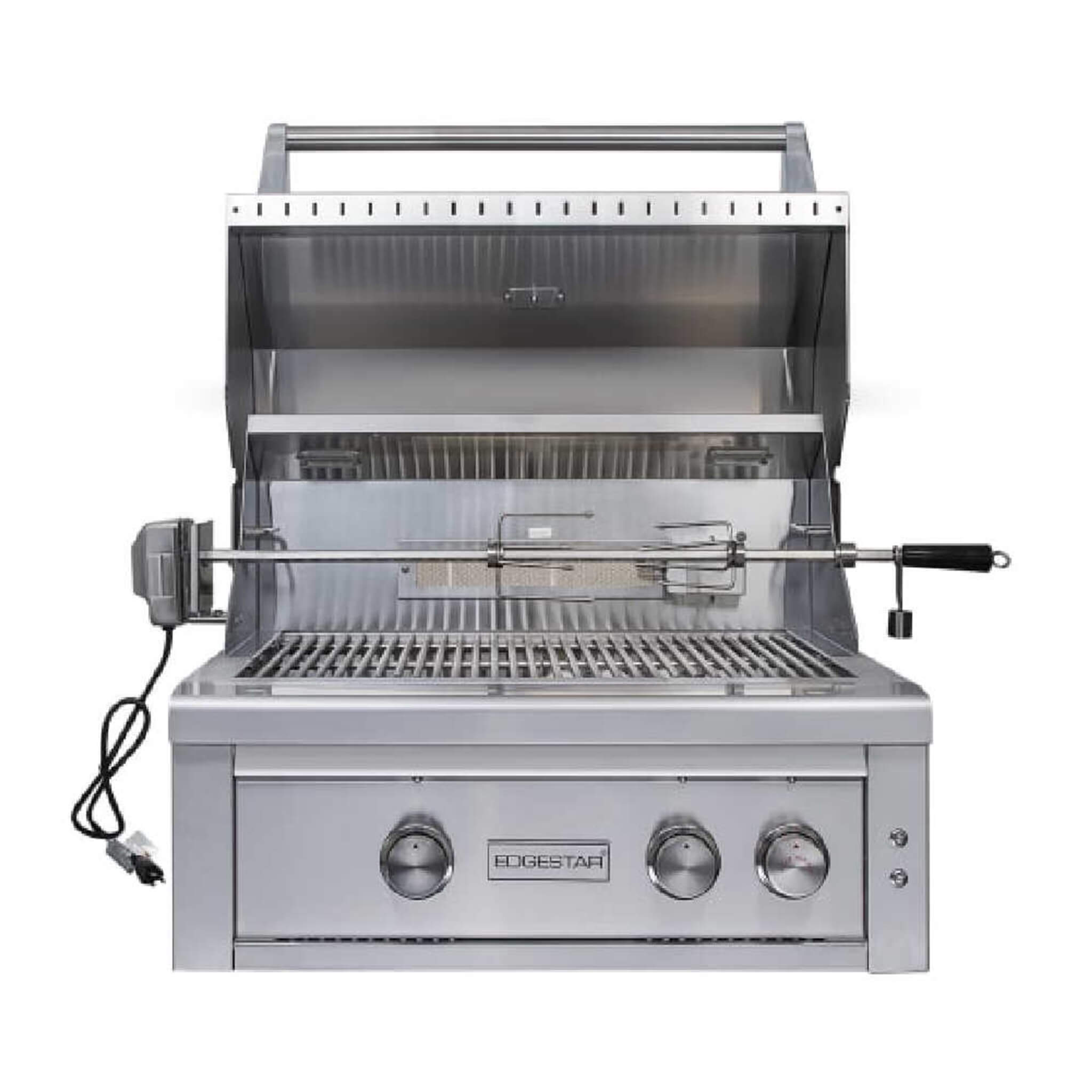 Edgestar 60K BTU 30-Inch Built-In Grill Kit With Insulated Jacket And Double Access Doors [GRL300IBKIT]