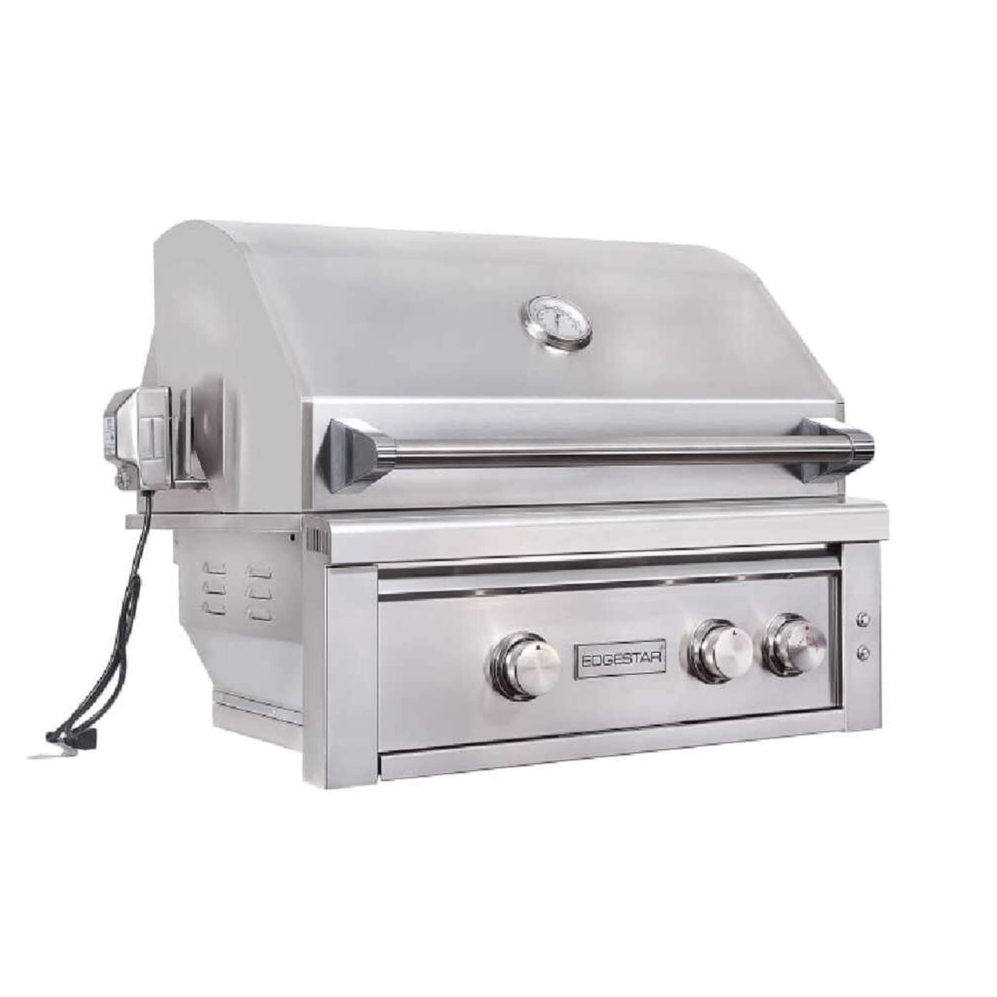 Edgestar 60K BTU 30-Inch Built-In Grill Kit With Insulated Jacket And Double Access Doors [GRL300IBKIT]