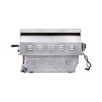 Edgestar 60K BTU 30-Inch Freestanding LED Lighting Grill And Cart With Rotisserie