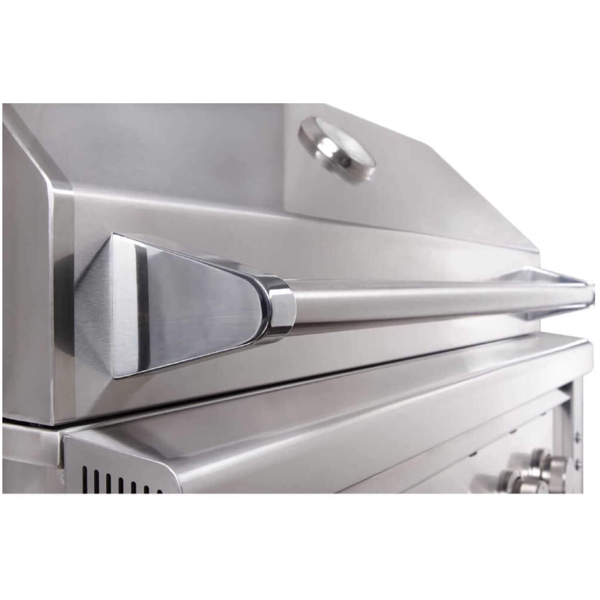 Edgestar 60K BTU 30-Inch Freestanding LED Lighting Grill And Cart With Rotisserie