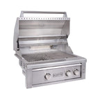 Edgestar 60K BTU 30-Inch Freestanding LED Lighting Grill And Cart With Rotisserie