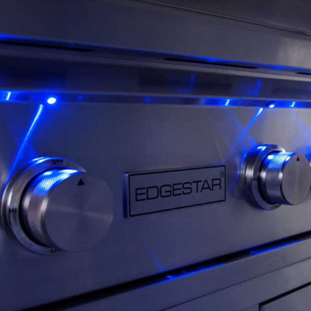 Edgestar 89K BTU 36-Inch Built-In Grill With Insulated Jacket And Double Access Doors [GRL360IBKIT]