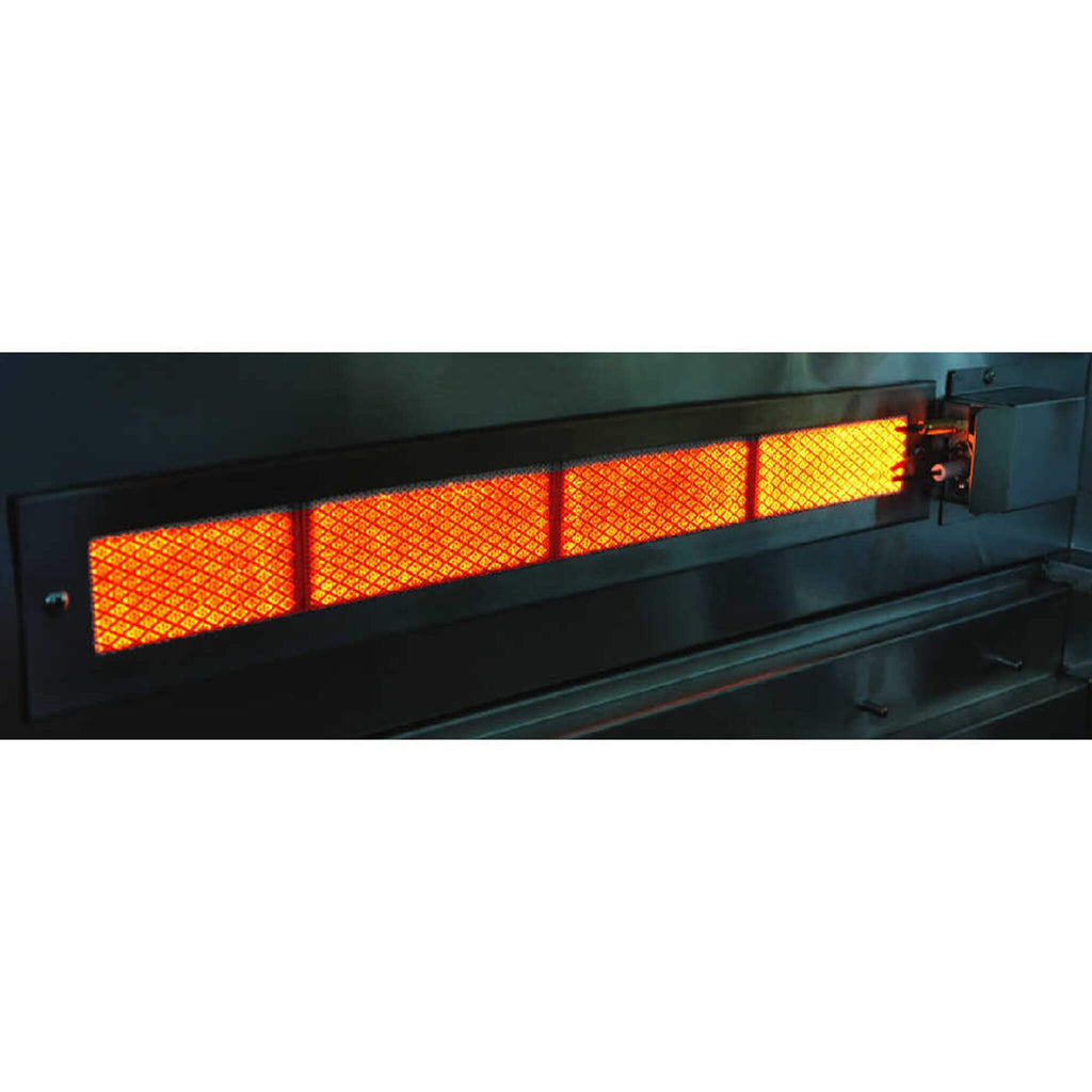 Edgestar 89K BTU 36-Inch Built-In Grill With Rotisserie And LED Lighting
