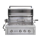 Edgestar 89K BTU 36-Inch Built-In Grill With Rotisserie And LED Lighting