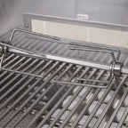 Edgestar 89K BTU 36-Inch Freestanding LED Lighting Grill And Cart With Rotisserie