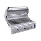 Edgestar 89K BTU 42-Inch Freestanding Grill And Cart With Rotisserie And Lighted Knobs [GRL420FS]