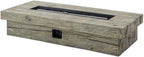 Manteo 70" Rectangular Outdoor Patio Fire Pit Table