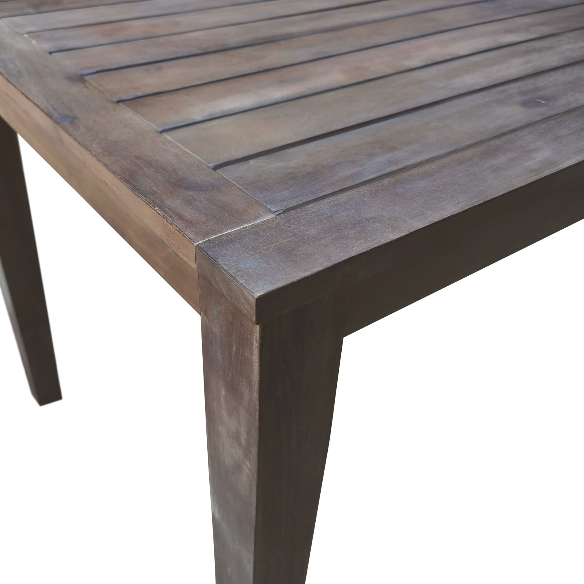 7- Piece Acacia Wood Outdoor Dining Set with Cushions