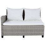 5-Piece Outdoor Patio Rattan Sofa Set