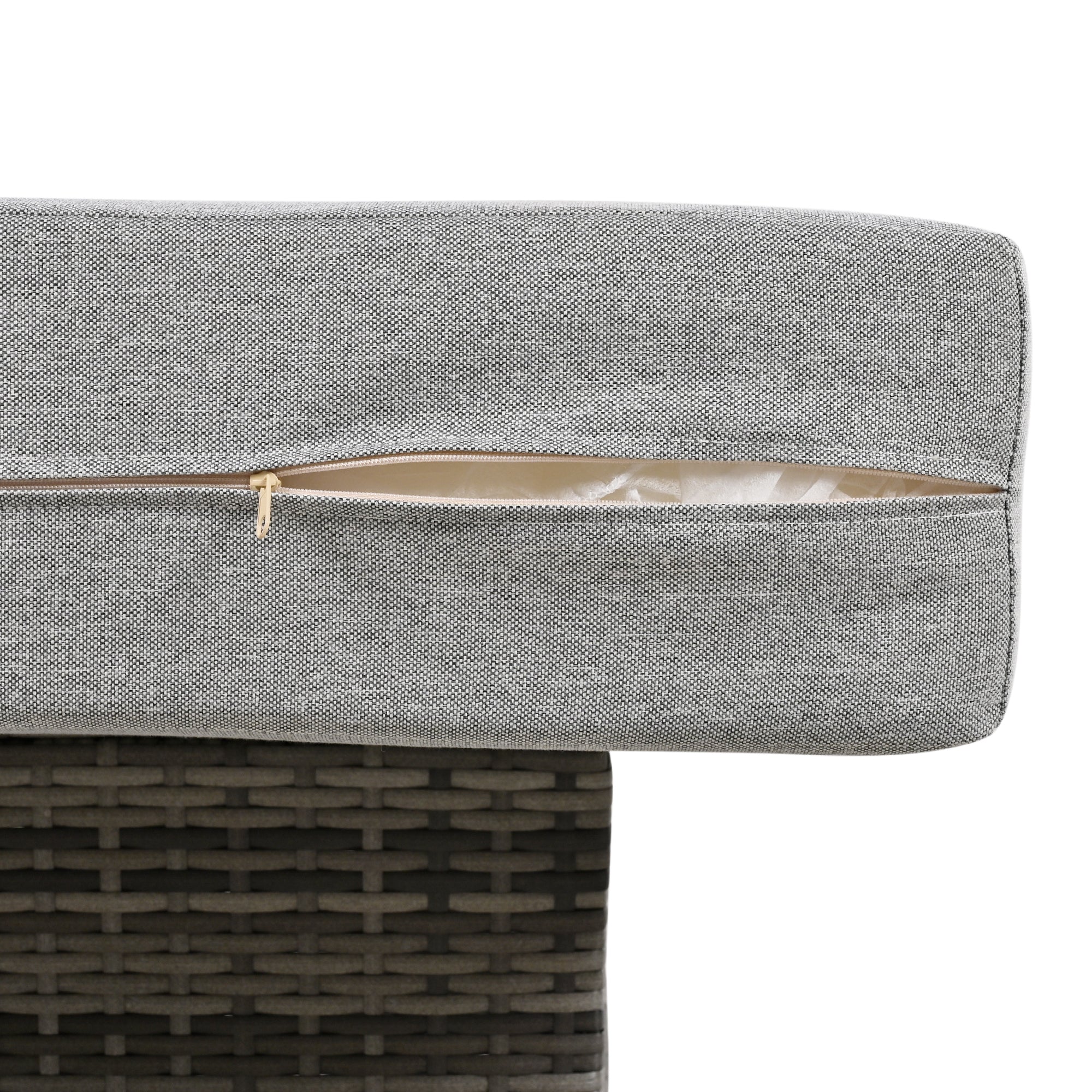 U-Shaped Outdoor Sectional Sofa Set